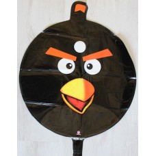 Folieballon TV & Film Angry Birds zwart 