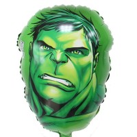 Folieballon Marvel Hulk hoofd (40 cm)