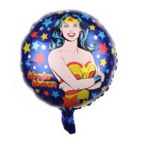 Folieballon DC Comics Wonderwoman rond