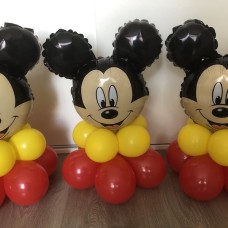 Tafeldecoratie Disney Mickey Mouse hoofd op voet (klein)