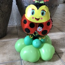 Tafeldecoratie Dieren Lieveheersbeestje op voet Tafeldecoratie Dieren Lieveheersbeestje op voet