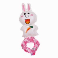 Folieballon Dieren Konijn wit pols armband (20 cm) Folieballon Dieren Konijn wit pols armband (20 cm)