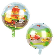 Folieballon Voertuigen Brandweer/Politie dubbelzijdig