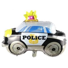 Folieballon Voertuigen Politie auto (65 x 50 cm) 