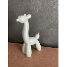 Hebbedingetjes Beeldje ballonnen Giraffe klein (Licht groen)