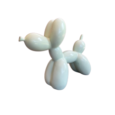 Hebbedingetjes Beeldje Ballonnenhondje groot (pastel groen)