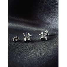 Hebbedingetjes Sieraden Oorbellen Ballonnenhondjes (stekers)