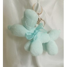 Hebbedingetjes Sleutelhanger Ballonnenhondje pluche (mintgroen)
