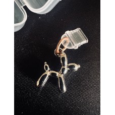 Hebbedingetjes Telefoon Stofplug (zilver)