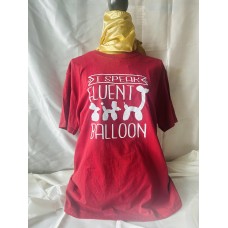 Hebbedingetjes T-Shirt - I Speak Fluent Balloon (L)