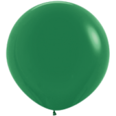 Helium latex ballon incl. lint Donker groen (90 cm)