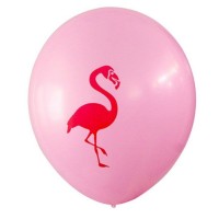 Latex ballon Dieren Flamingo roze (30 cm) Latex ballon Dieren Flamingo roze (30 cm)
