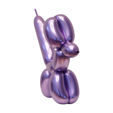 Vouwballon Globos 260 Chrome/Mirror Purple (25 stuks)