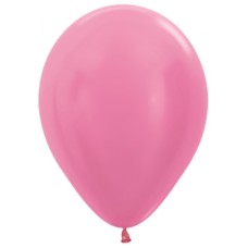 Latex ballon Sempertex 12 inch Pearl/Satin Fuchsia (10 stuks)