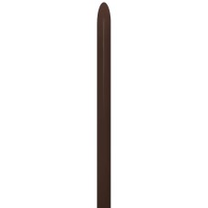 Vouwballon Sempertex 160S Chocolate (  5 stuks)