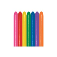  Vouwballon Sempertex Mix 260S Metallic ( 75 stuks)