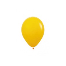 Latex ballon Sempertex 5 inch Honey Yellow ( 5 stuks)