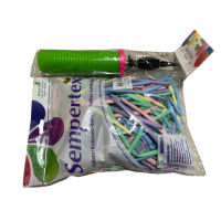 Workshop Set Sempertex 260S Pastel Dusk (100 stuks) & Ballonpomp (1 stuk)