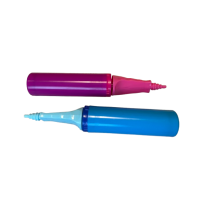 Accessoires Ballonpomp Dubbel lucht (2 stuks)