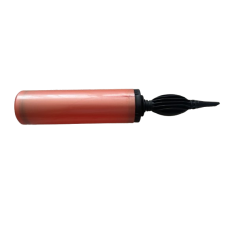 Accessoires Ballonpomp Dubbel lucht Metallic Terracotta (1 stuk)