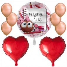 Party Set Teksten "Voor de liefste Juf" 5