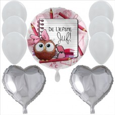 Party Set Teksten "Voor de liefste Juf" 3