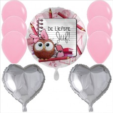 Party Set Teksten "Voor de liefste Juf" 1