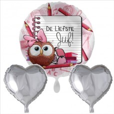 Party Set Teksten "Voor de liefste Juf" 9