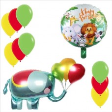 Party Set Olifant happy birthday jungle Party Set Olifant happy birthday jungle
