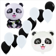 Party Set Panda happy birthday jungle Party Set Panda happy birthday jungle