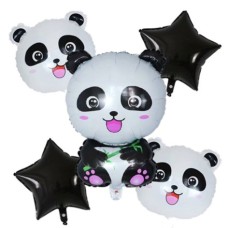 Party Set Pandabeer (5 stuks) Party Set Pandabeer (5 stuks)