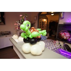 Ballonfiguur Dieren Schildpad (ca. 45 cm)