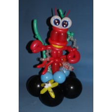 Ballonfiguur Disney De kleine zeemeermin Sebastiaan